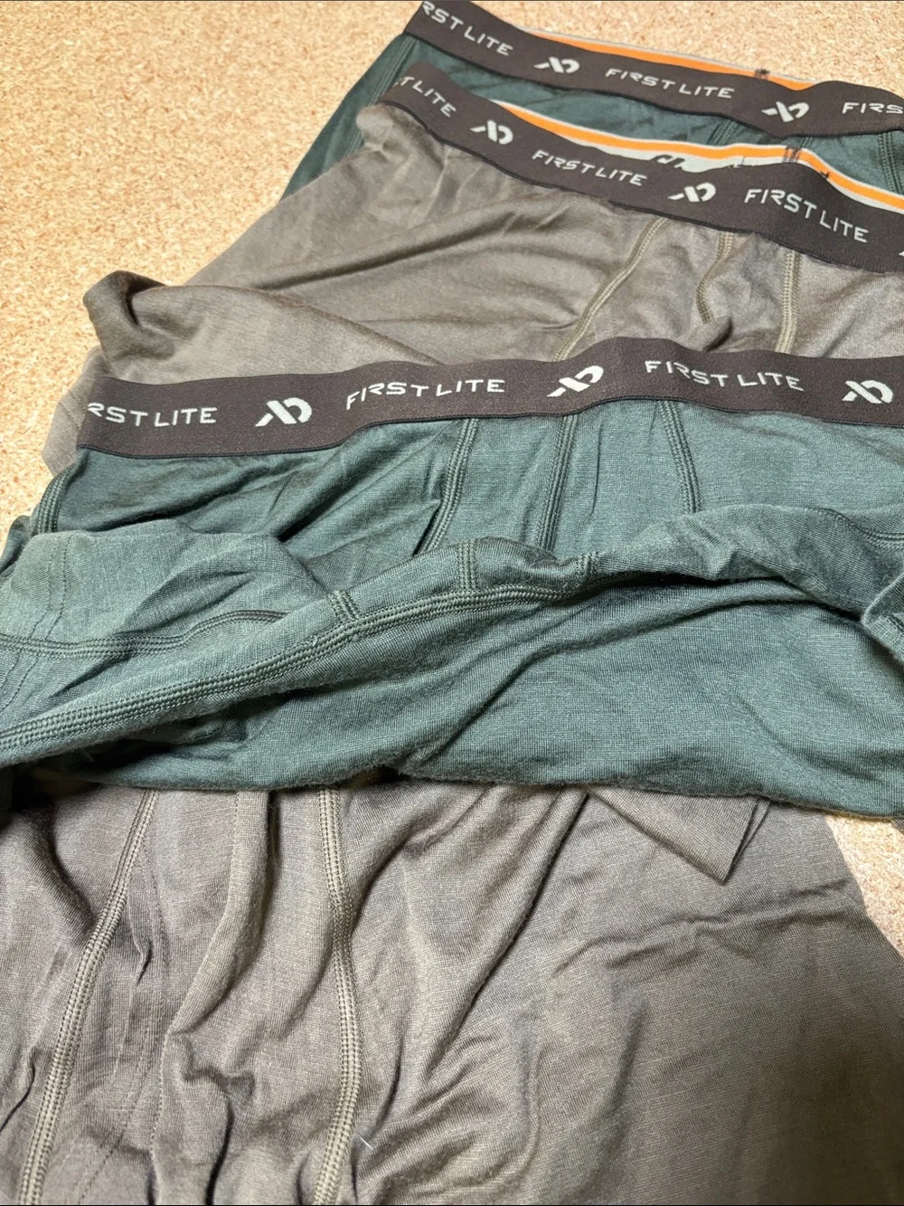 First Lite Bag Breif Aerowool Wick Ultralight 150 Merino Wool Boxers 6 Cnt D1